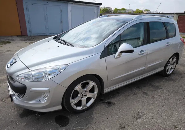 konin Peugeot 308 cena 13900 przebieg: 234000, rok produkcji 2008 z Konin